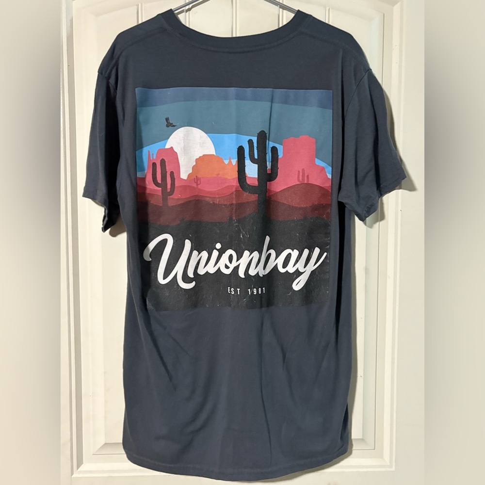 Unionbay Men's Graphic T-Shirt - Gray